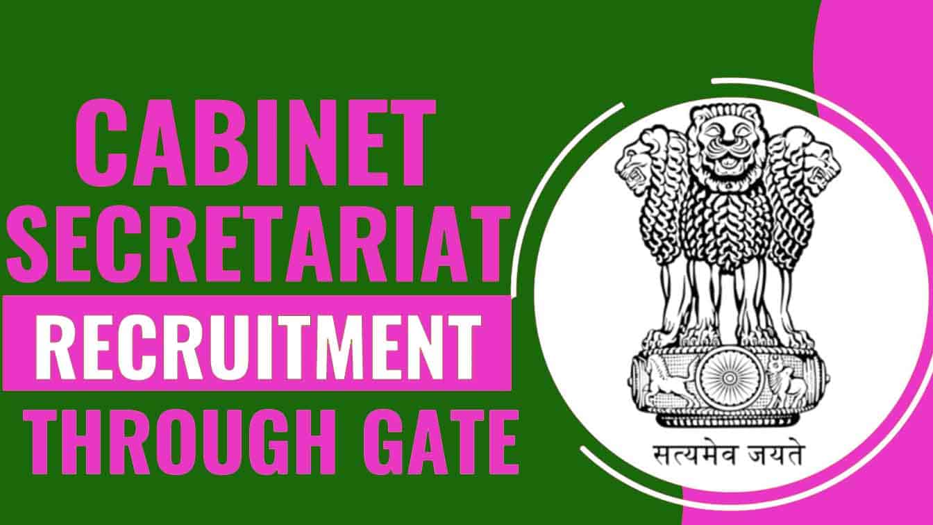 Cabinet Secretariat Recruitment 2024