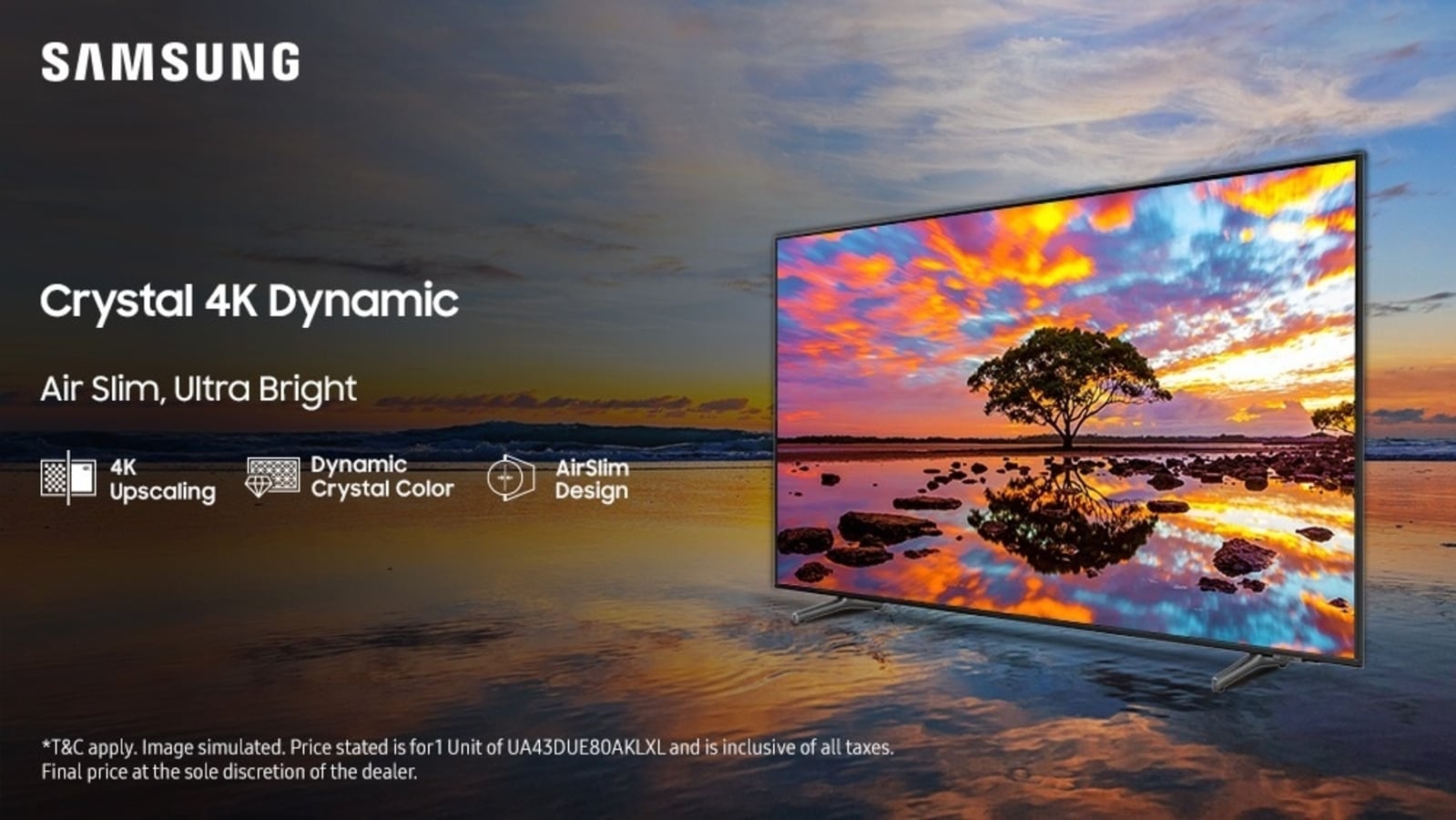 Samsung Crystal 4K Dynamic TV