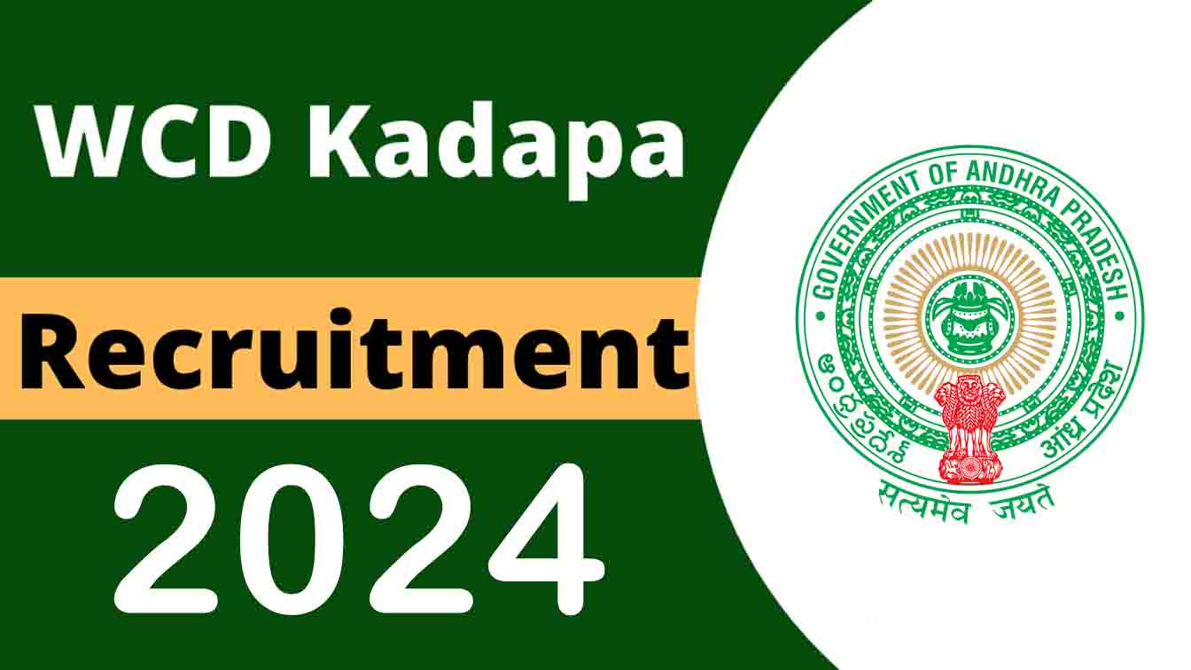 DWCWEO Kadapa Recruitment 2024